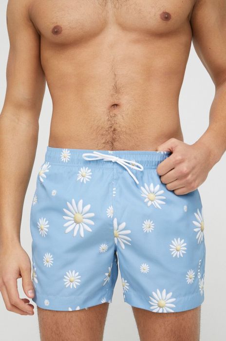 Купальні шорти HUGO колір блакитний (3105416) Купальні шорти HUGO колір блакитний (3105416)