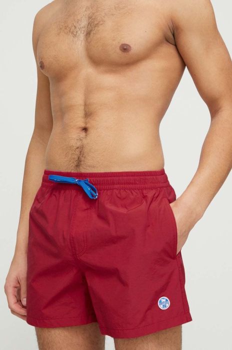Купальні шорти North Sails колір червоний Купальні шорти North Sails колір червоний