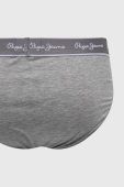 Сліпи Pepe Jeans 3-pack чоловічі колір сірий Сліпи Pepe Jeans 3-pack чоловічі колір сірий