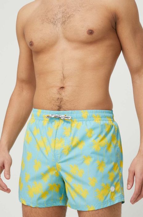 Купальні шорти Pepe Jeans Flint колір блакитний Купальні шорти Pepe Jeans Flint колір блакитний