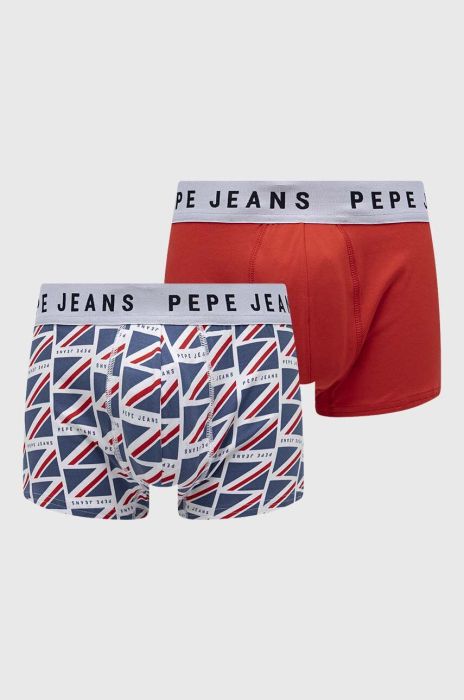 Боксери Pepe Jeans 2-pack чоловічі колір червоний (3216377) Боксери Pepe Jeans 2-pack чоловічі колір червоний (3216377)