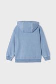 Дитяча кофта Mayoral з капюшоном однотонна колір блакитний (2983360)