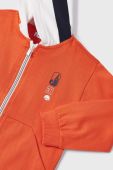 Дитяча кофта Mayoral колір помаранчевий з капюшоном з принтом (2946716) Дитяча кофта Mayoral колір помаранчевий з капюшоном з принтом (2946716)