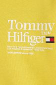 Дитяча кофта Tommy Hilfiger колір жовтий з принтом