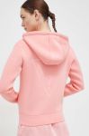 Кофта Guess жіноча колір рожевий з капюшоном з принтом (2867296) Кофта Guess жіноча колір рожевий з капюшоном з принтом (2867296)