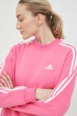 Кофта adidas Жіноча колір рожевий однотонна