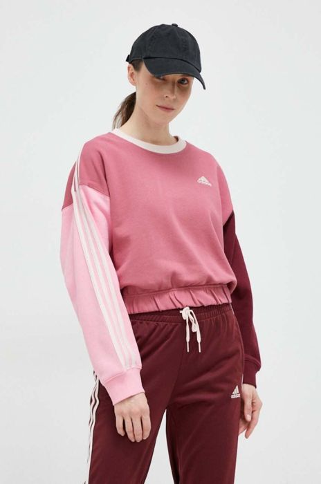 Кофта adidas жіноча колір рожевий візерунок (3073278) Кофта adidas жіноча колір рожевий візерунок (3073278)