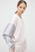 Кофта adidas жіноча колір рожевий візерунок (3090198)