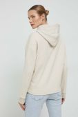 Кофта Tommy Jeans жіноча колір бежевий з капюшоном з принтом (3027350) Кофта Tommy Jeans жіноча колір бежевий з капюшоном з принтом (3027350)
