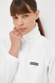 Спортивна кофта Columbia Benton Springs колір білий однотонна