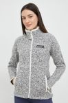 Спортивна кофта Columbia Sweater Weather жіноча колір сірий меланж Спортивна кофта Columbia Sweater Weather жіноча колір сірий меланж