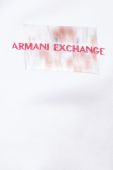 Кофта Armani Exchange жіноча колір білий з капюшоном однотонна (3180959)