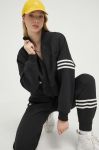 Кофта adidas Originals Neuclassics Tracktop жіноча колір чорний з аплікацією IB7317-black Кофта adidas Originals Neuclassics Tracktop жіноча колір чорний з аплікацією IB7317-black