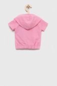 Дитяча бавовняна футболка Guess колір рожевий (3018277)