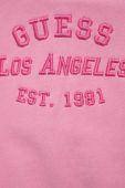 Дитяча бавовняна футболка Guess колір рожевий (3018277)
