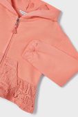 Дитяча кофта Mayoral колір помаранчевий з капюшоном однотонна (2939429) Дитяча кофта Mayoral колір помаранчевий з капюшоном однотонна (2939429)