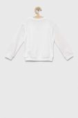 Дитяча кофта United Colors of Benetton колір білий з принтом Дитяча кофта United Colors of Benetton колір білий з принтом