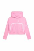 Дитяча кофта Karl Lagerfeld колір рожевий з капюшоном однотонна (3063706) Дитяча кофта Karl Lagerfeld колір рожевий з капюшоном однотонна (3063706)