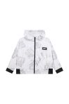 Дитяча куртка Dkny колір білий (3081483) Дитяча куртка Dkny колір білий (3081483)