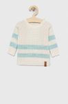 Светр для немовлят United Colors of Benetton колір бежевий легкий Светр для немовлят United Colors of Benetton колір бежевий легкий