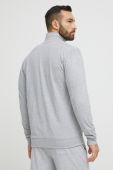 Кофта HUGO чоловіча колір сірий однотонна Кофта HUGO чоловіча колір сірий однотонна