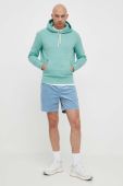Кофта Polo Ralph Lauren чоловіча колір зелений з капюшоном однотонна (3256615) Кофта Polo Ralph Lauren чоловіча колір зелений з капюшоном однотонна (3256615)
