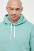 Кофта Polo Ralph Lauren чоловіча колір зелений з капюшоном однотонна (3256615) Кофта Polo Ralph Lauren чоловіча колір зелений з капюшоном однотонна (3256615)
