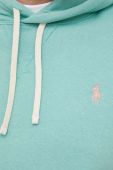 Кофта Polo Ralph Lauren чоловіча колір зелений з капюшоном однотонна (3256615) Кофта Polo Ralph Lauren чоловіча колір зелений з капюшоном однотонна (3256615)
