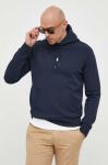 Кофта Polo Ralph Lauren чоловіча колір синій з капюшоном однотонна (3256635)