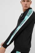 Кофта Puma чоловіча колір чорний візерунок Кофта Puma чоловіча колір чорний візерунок
