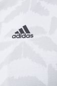Кофта adidas чоловіча колір білий візерунок Кофта adidas чоловіча колір білий візерунок