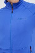 Спортивна кофта Marmot однотонна колір блакитний Спортивна кофта Marmot однотонна колір блакитний