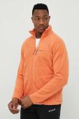 Спортивна кофта Columbia Fast Trek II чоловіча колір помаранчевий однотонна Спортивна кофта Columbia Fast Trek II чоловіча колір помаранчевий однотонна