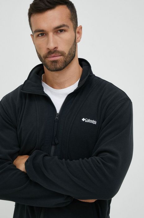 Кофта Columbia чоловіча колір чорний візерунок 1890764.SS23-743 Кофта Columbia чоловіча колір чорний візерунок 1890764.SS23-743