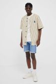 Бавовняна сорочка G-Star Raw чоловіча колір бежевий relaxed