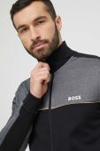 Кофта лаунж BOSS колір чорний візерунок (3150448)