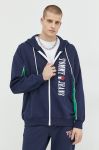 Кофта Tommy Jeans чоловіча колір синій з капюшоном з аплікацією (3043482) Кофта Tommy Jeans чоловіча колір синій з капюшоном з аплікацією (3043482)