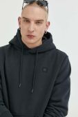 Кофта DC чоловіча колір чорний з капюшоном однотонна Кофта DC чоловіча колір чорний з капюшоном однотонна