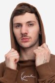 Кофта Karl Kani чоловіча колір коричневий з капюшоном з принтом 6021502-brown Кофта Karl Kani чоловіча колір коричневий з капюшоном з принтом 6021502-brown