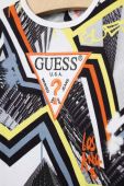 Дитячі бавовняні повзунки Guess колір чорний (2939457)