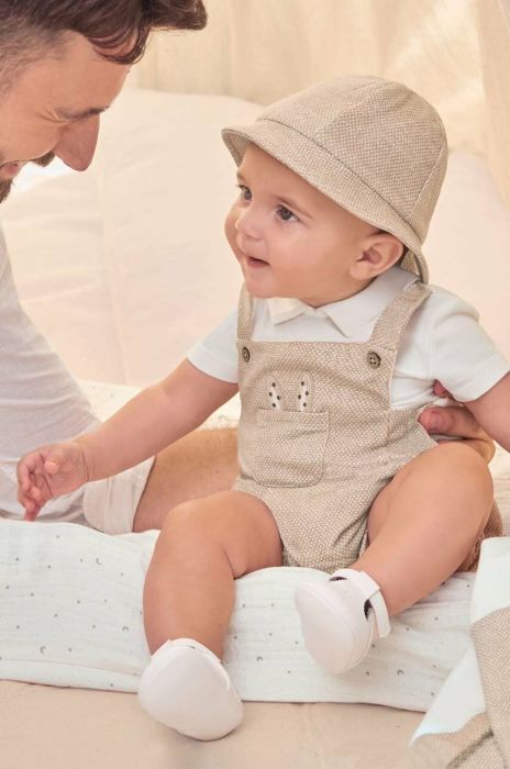 Комбінезон для немовлят Mayoral Newborn колір бежевий (2987920) Комбінезон для немовлят Mayoral Newborn колір бежевий (2987920)