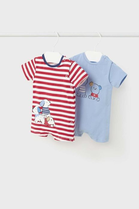 Комбінезон для немовлят Mayoral Newborn 2-pack колір барвистий (3013258) Комбінезон для немовлят Mayoral Newborn 2-pack колір барвистий (3013258)