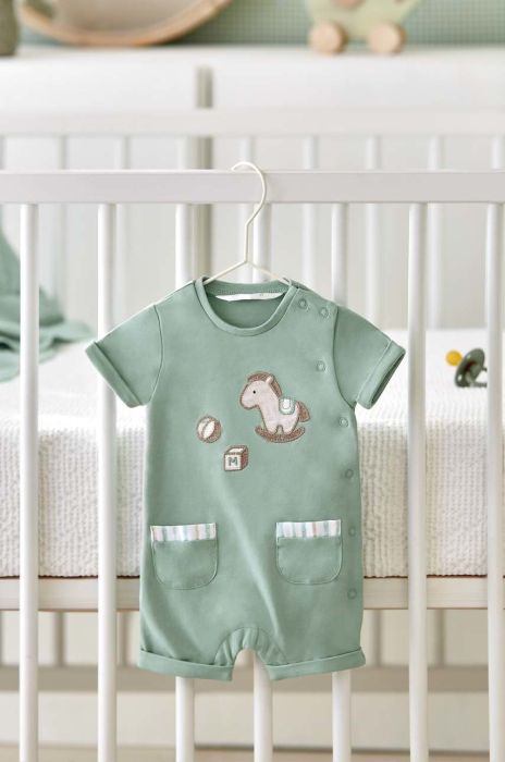 Комбінезон для немовлят Mayoral Newborn колір бірюзовий (2953738) Комбінезон для немовлят Mayoral Newborn колір бірюзовий (2953738)
