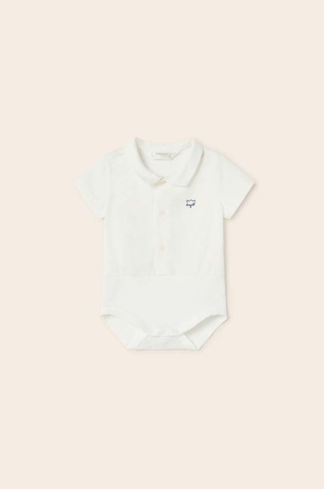Боді для немовлят Mayoral Newborn колір білий (2942369) Боді для немовлят Mayoral Newborn колір білий (2942369)