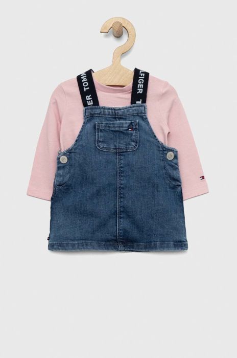 Комплект для немовлят Tommy Hilfiger колір рожевий (2929190) Комплект для немовлят Tommy Hilfiger колір рожевий (2929190)