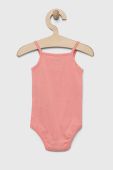 Дитяче бавовняне боді OVS 3-pack колір рожевий (3175484) Дитяче бавовняне боді OVS 3-pack колір рожевий (3175484)