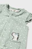 Комбінезон для немовлят Mayoral Newborn 2-pack колір бірюзовий (2964655) Комбінезон для немовлят Mayoral Newborn 2-pack колір бірюзовий (2964655)