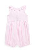 Бавовняний ромпер для немовлят Polo Ralph Lauren колір рожевий (2950949) Бавовняний ромпер для немовлят Polo Ralph Lauren колір рожевий (2950949)