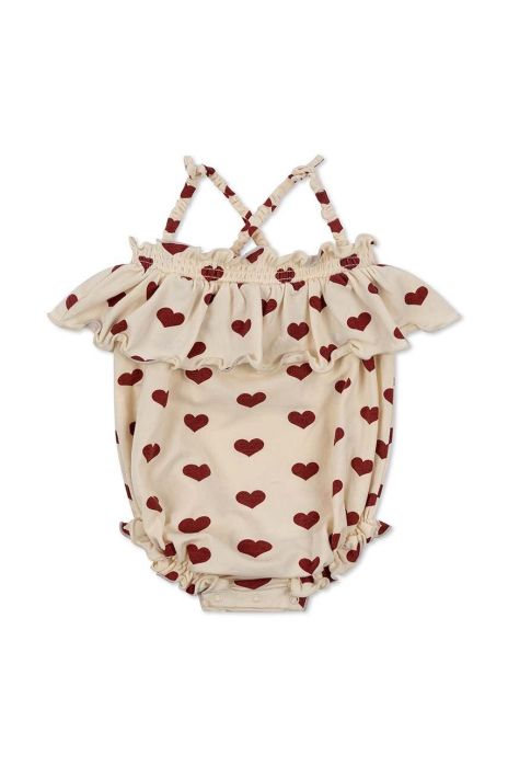 Боді для немовлят Konges Sl?jd колір червоний (3260990) Боді для немовлят Konges Sl?jd колір червоний (3260990)