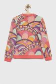 Дитяча бавовняна кофта Guess візерунок колір барвистий (3003680)